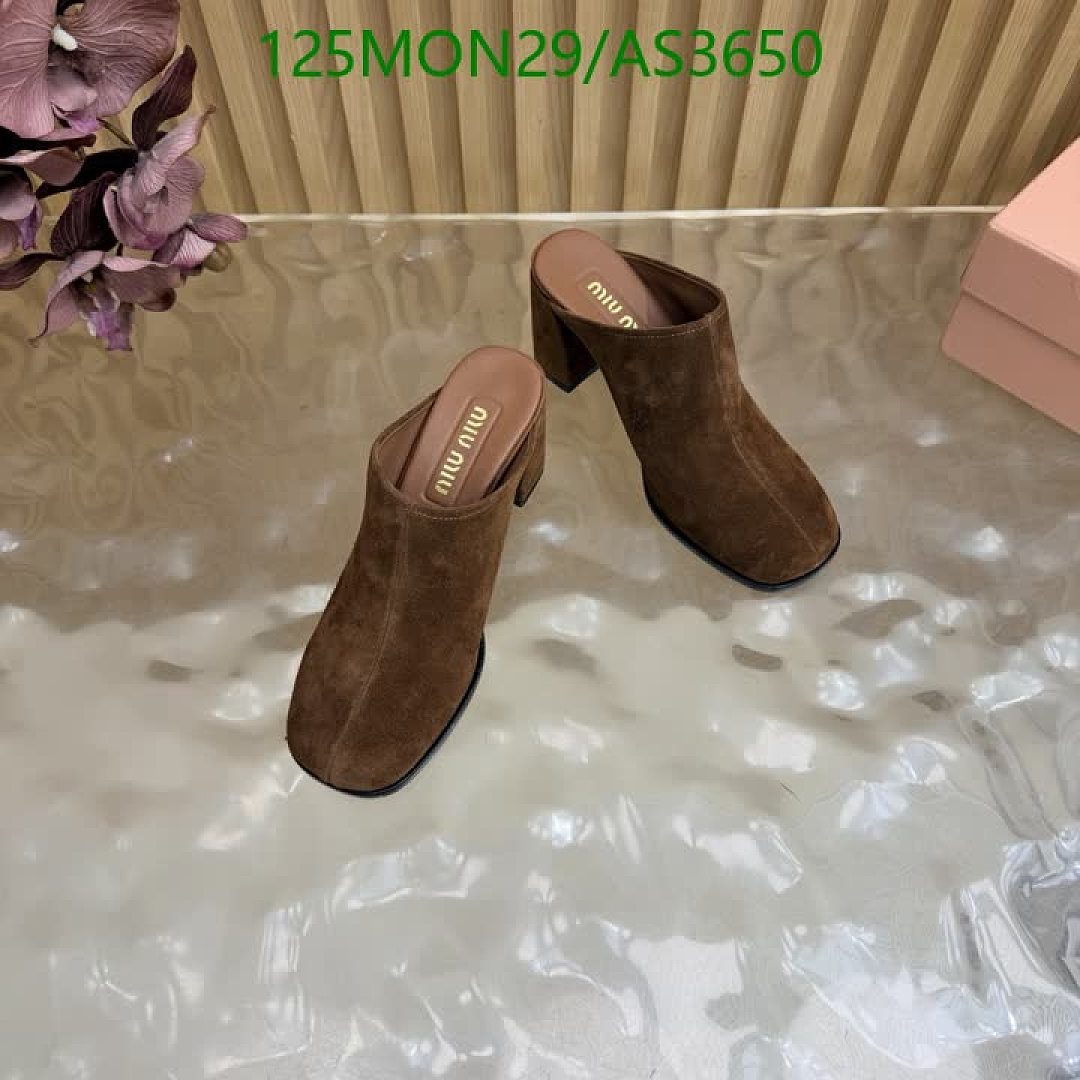 Miu Miu-Women Shoes Code: AS3650 $: 125USD