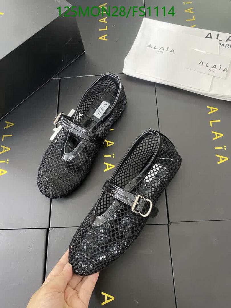 Alaia-Women Shoes Code: FS1114 $: 125USD