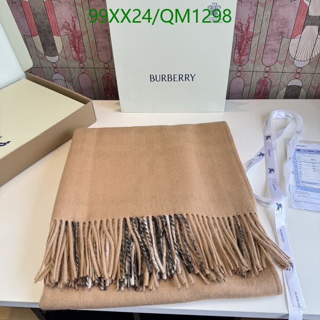 Burberry-Scarves Code: QM1298 $: 99USD