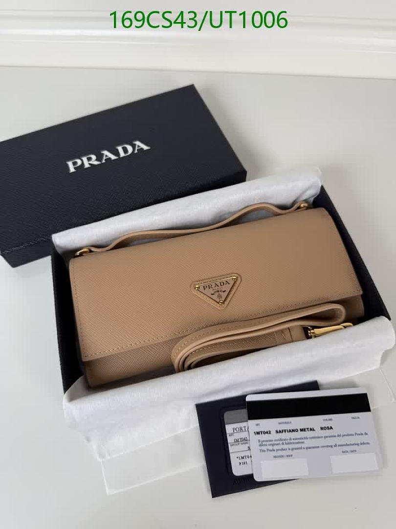 Prada-WalletsMirror Quality Code: UT1006 $: 169USD