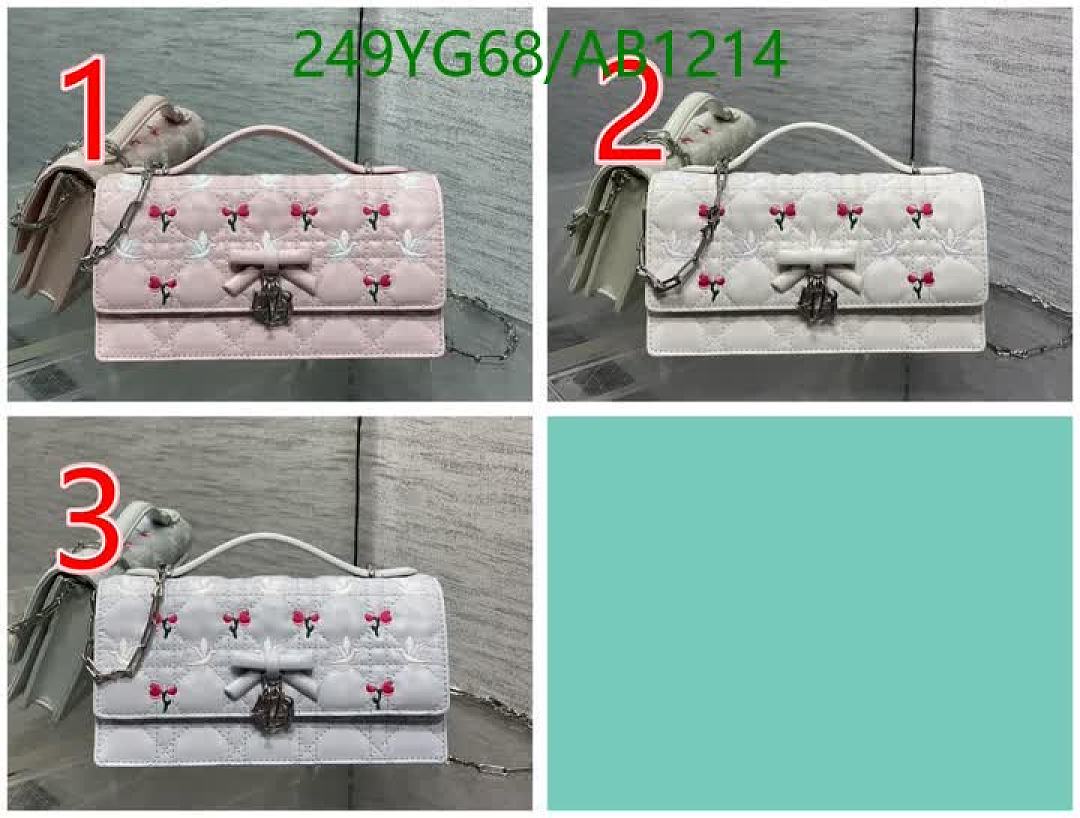 Dior-BagsMirror Quality Code: AB1214 $: 249USD