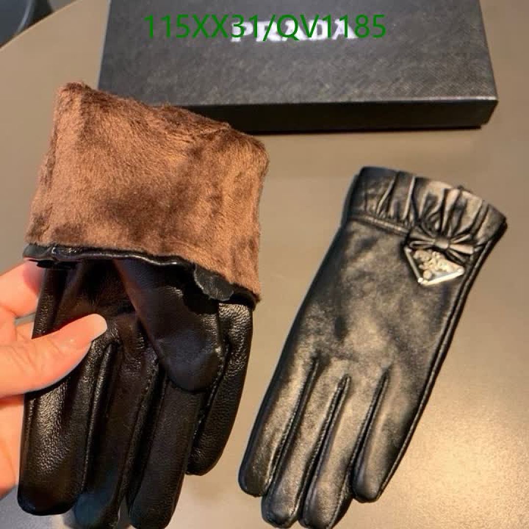 Prada-Gloves Code: QV1185 $: 115USD