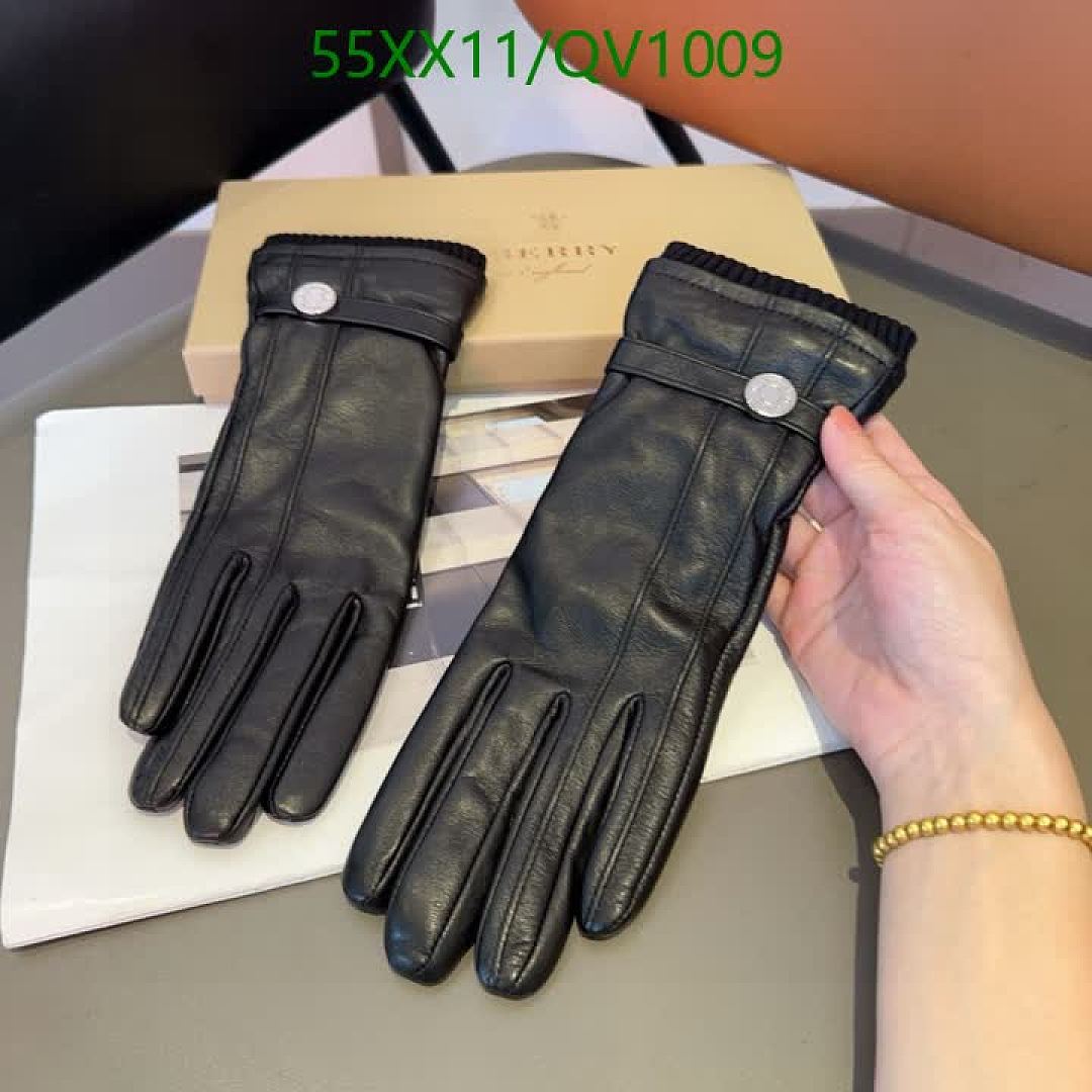 Burberry-Gloves Code: QV1009 $: 55USD