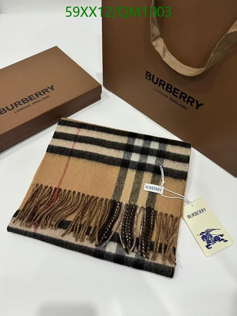 Burberry-Scarves Code: QM1003 $: 59USD