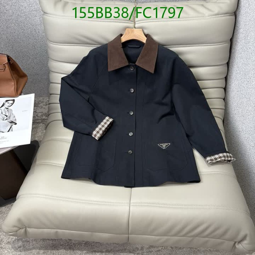 Prada-Clothing Code: FC1797 $: 155USD