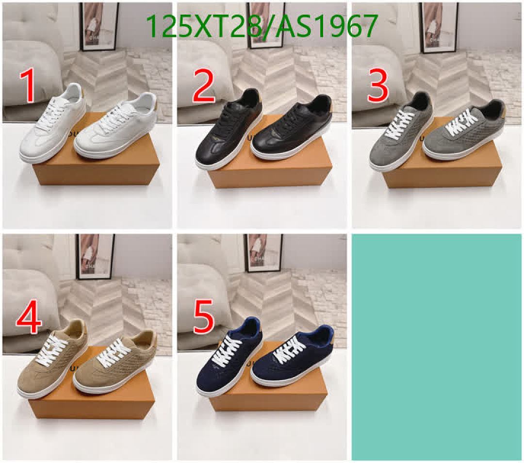 LV-Men shoes Code: AS1967 $: 125USD