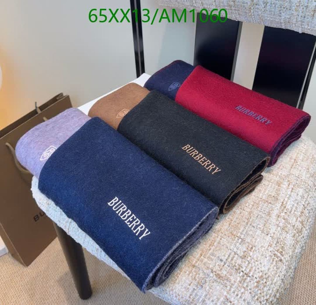 Burberry-Scarves Code: AM1060 $: 65USD
