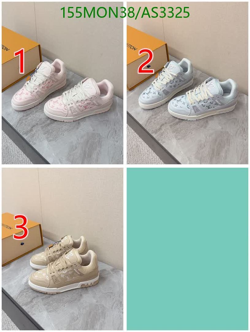 LV-Women Shoes Code: AS3325 $: 155USD
