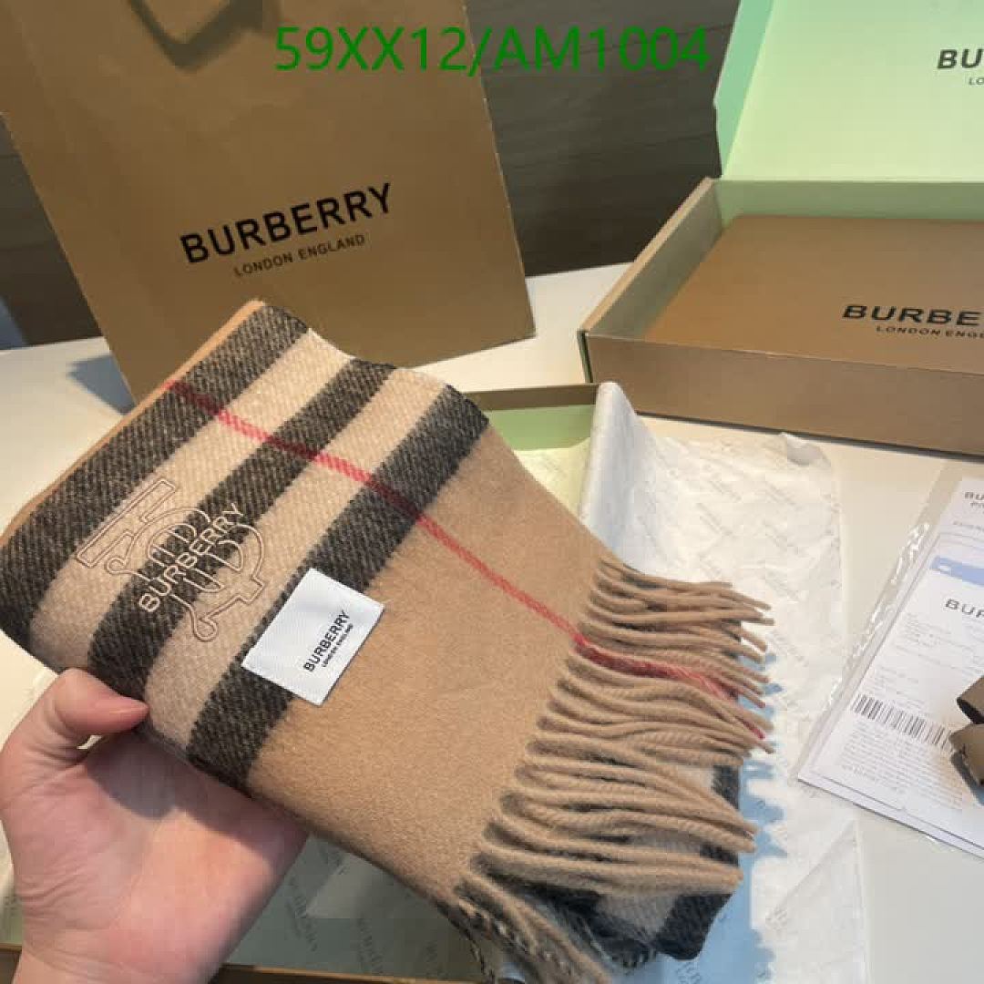 Burberry-Scarves Code: AM1004 $: 59USD