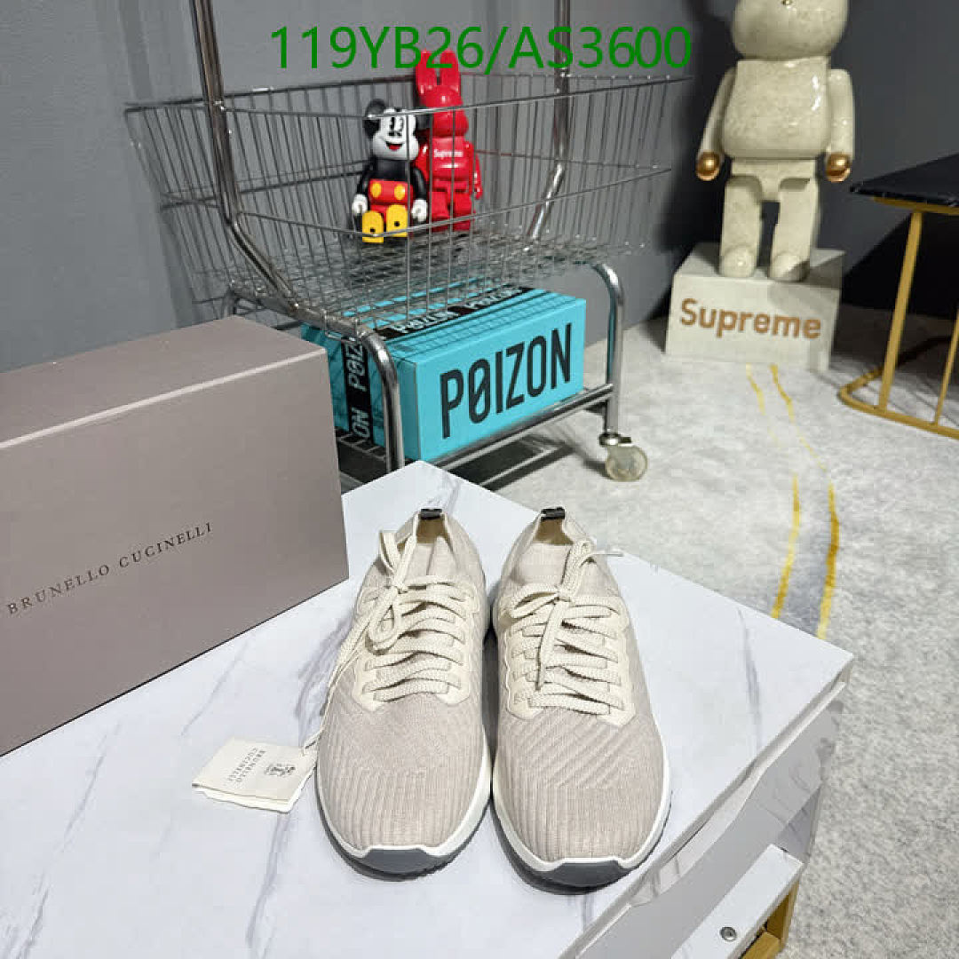 Brunello Cucinelli-Men shoes Code: AS3600 $: 119USD