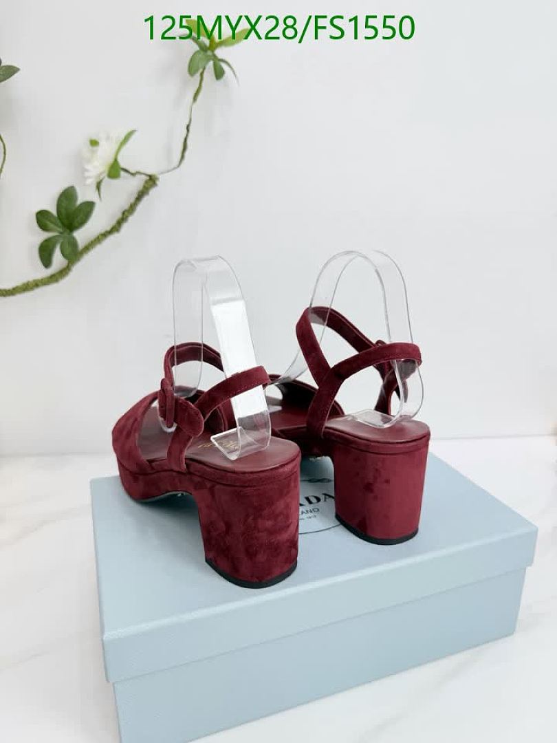 Prada-Women Shoes Code: FS1550 $: 125USD