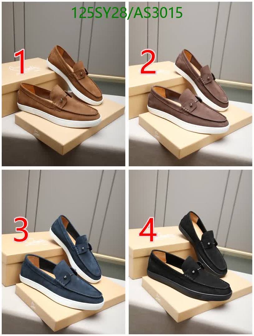Christian Louboutin-Men shoes Code: AS3015 $: 125USD
