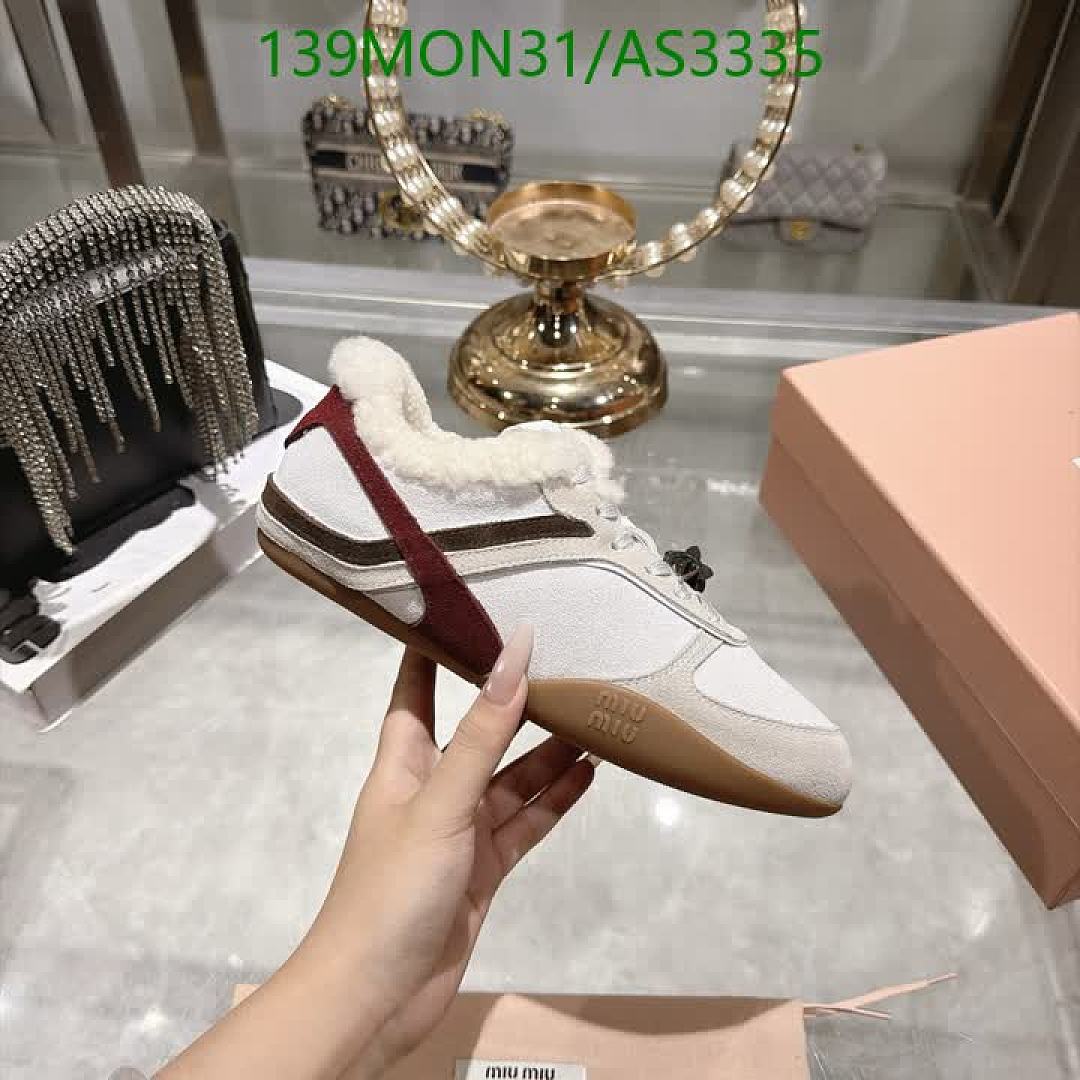 Miu Miu-Women Shoes Code: AS3335 $: 139USD