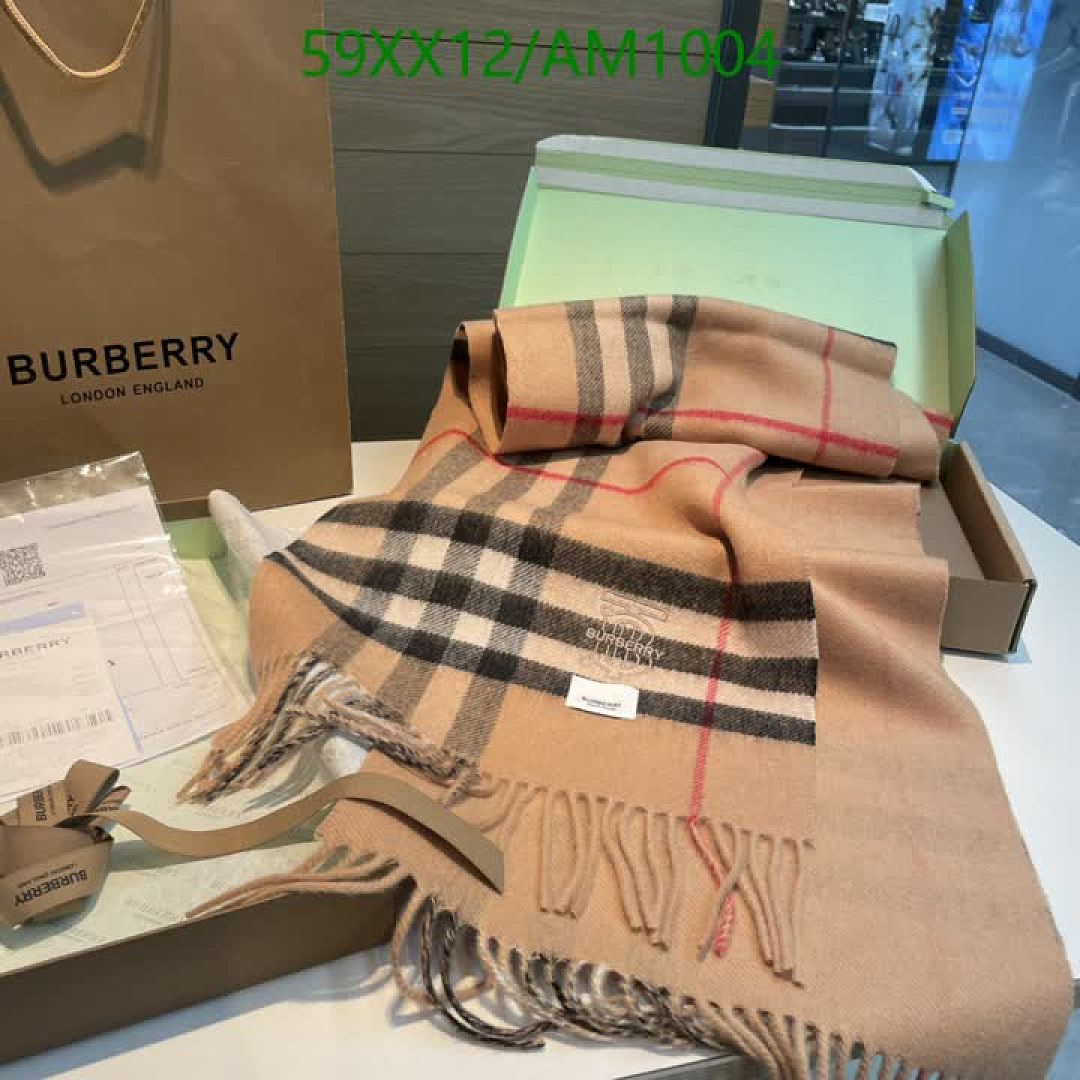 Burberry-Scarves Code: AM1004 $: 59USD