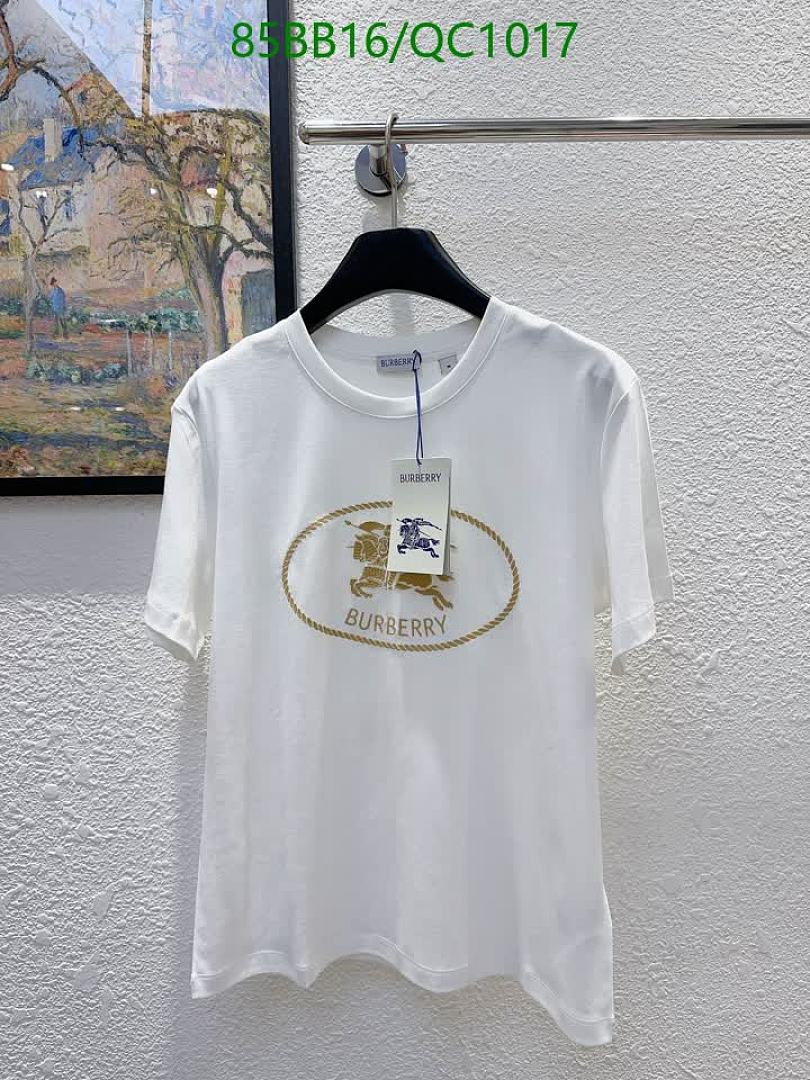 Burberry-Clothing Code: QC1017 $: 85USD