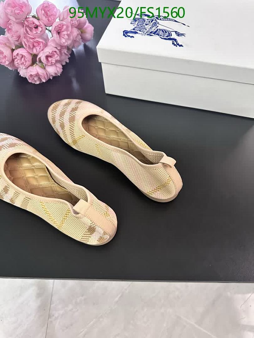 Burberry-Women Shoes Code: FS1560 $: 95USD