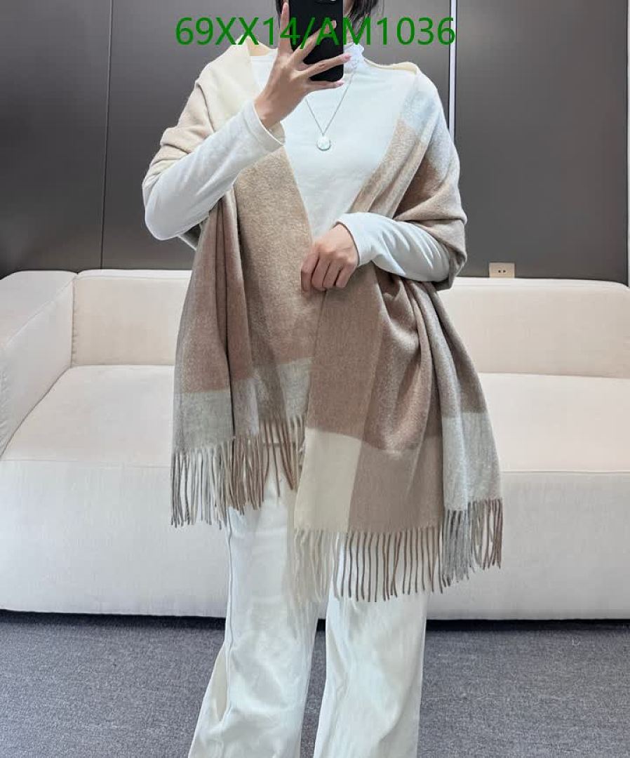 Burberry-Scarves Code: AM1036 $: 69USD
