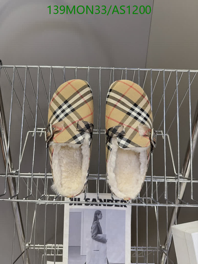 Burberry-Women Shoes Code: AS1200 $: 139USD