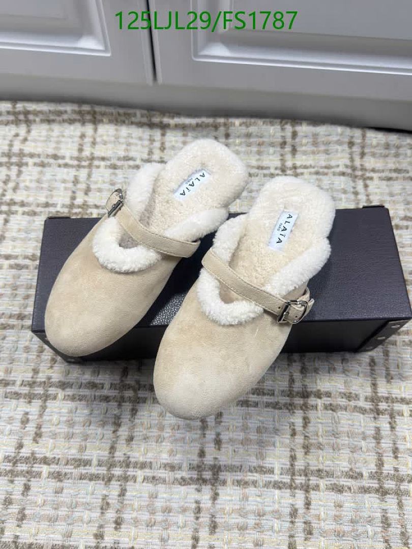 Alaia-Women Shoes Code: FS1787 $: 125USD
