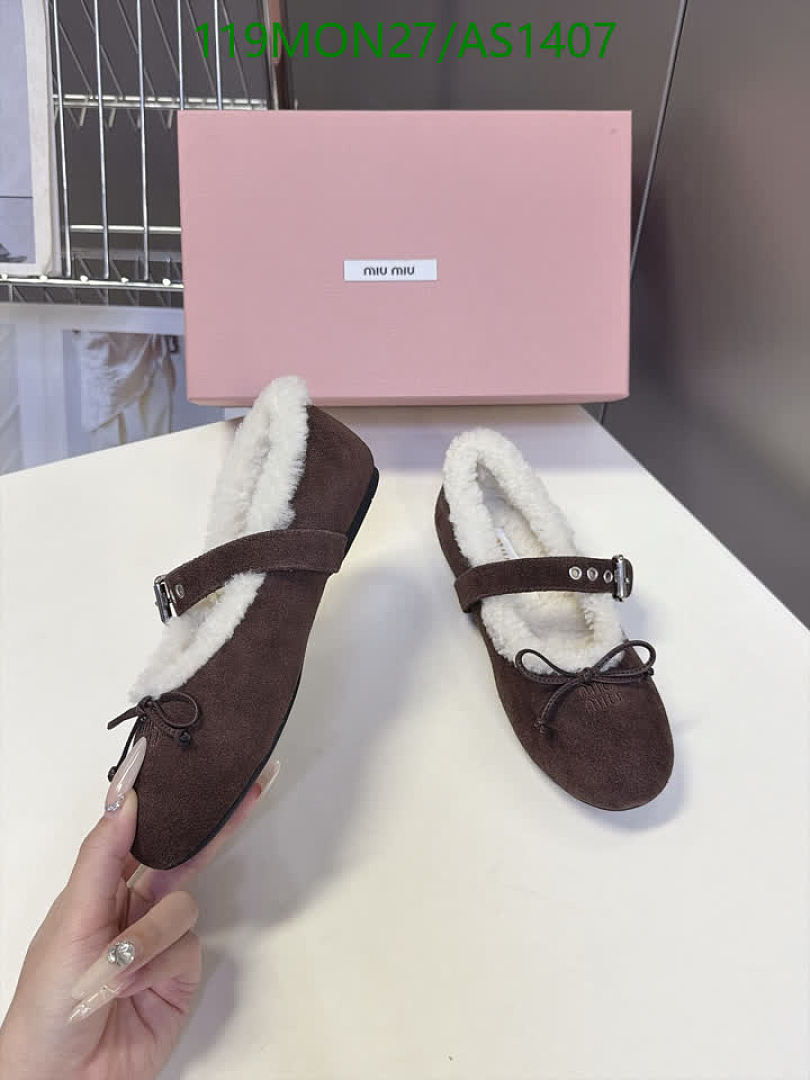 Miu Miu-Women Shoes Code: AS1407 $: 119USD