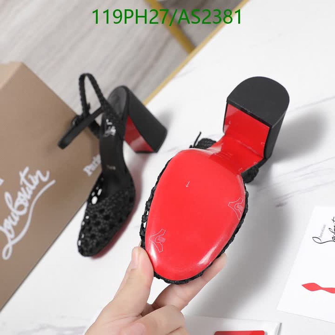 Christian Louboutin-Women Shoes Code: AS2381 $: 119USD