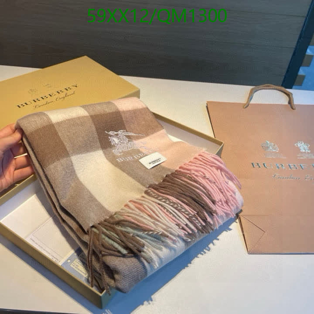 Burberry-Scarves Code: QM1300 $: 59USD