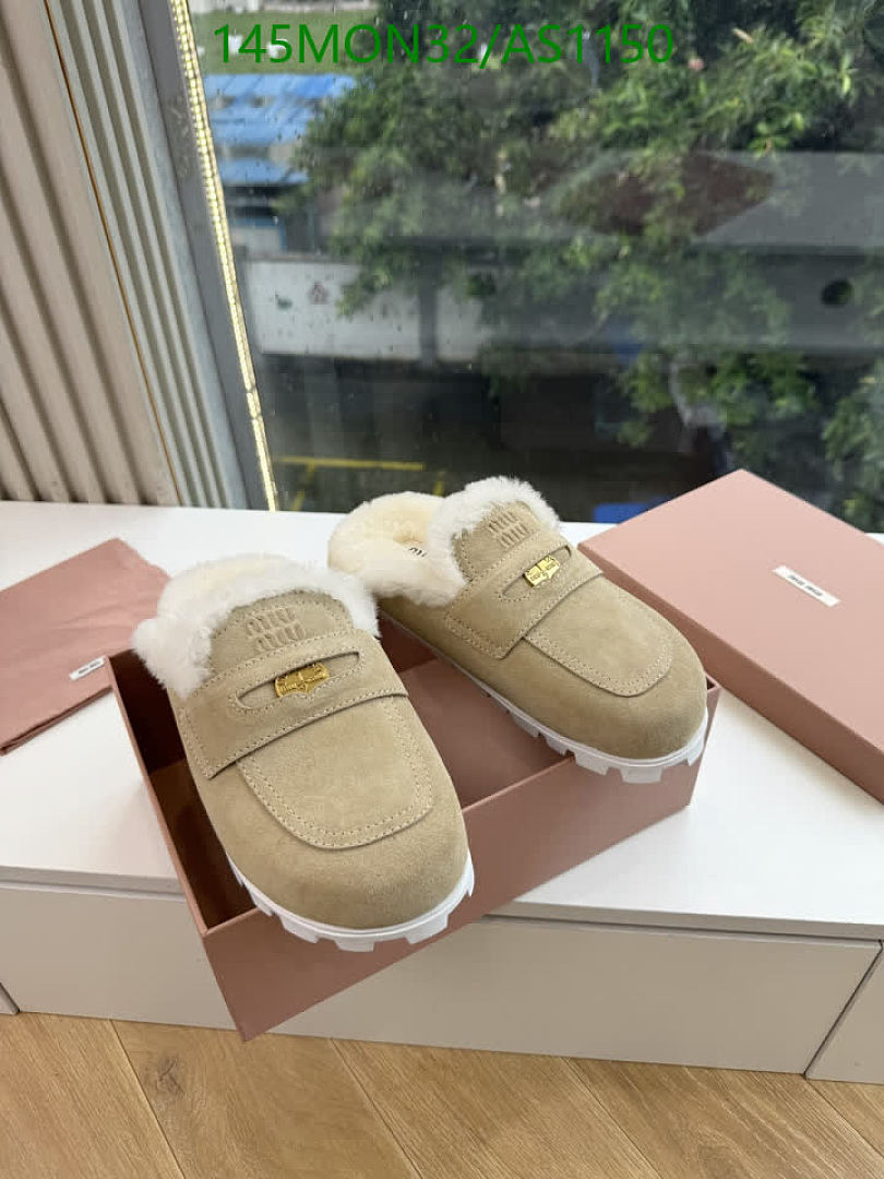Miu Miu-Women Shoes Code: AS1150 $: 145USD
