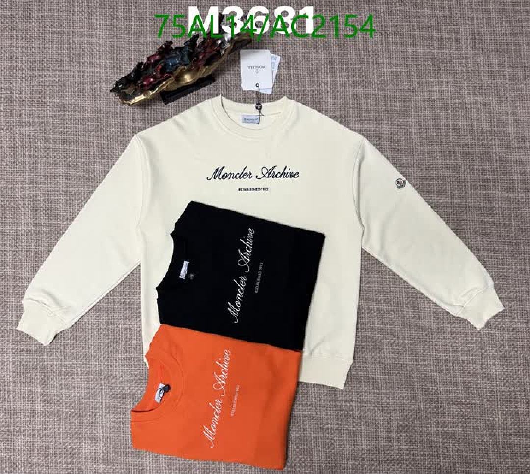 Moncler-Clothing Code: AC2154 $: 75USD