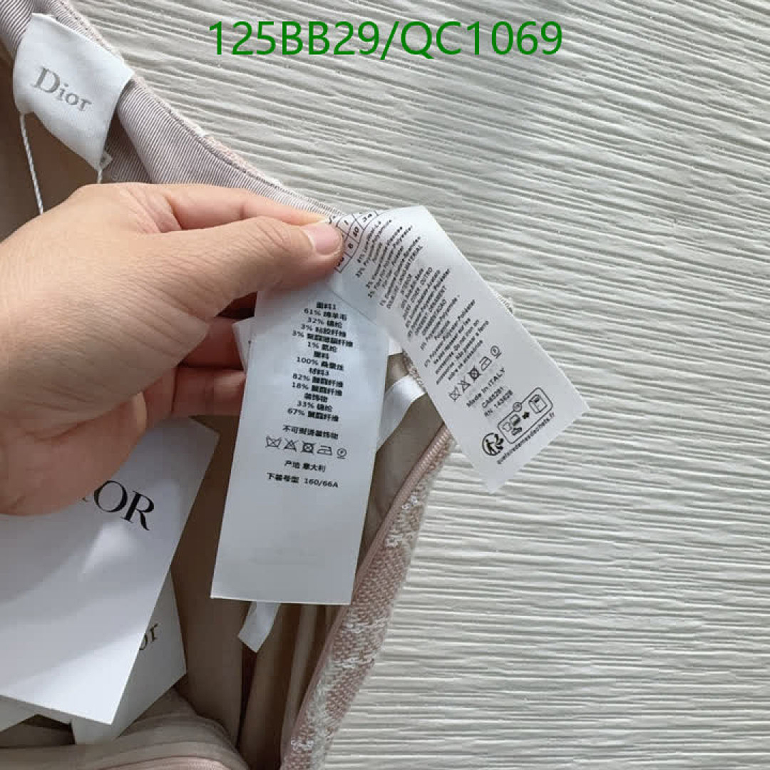 Dior-Clothing Code: QC1069 $: 125USD
