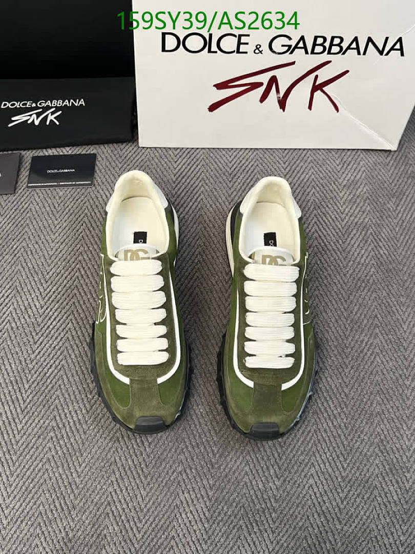 D&G-Men shoes Code: AS2634 $: 159USD