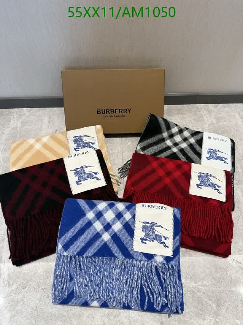 Burberry-Scarves Code: AM1050 $: 55USD