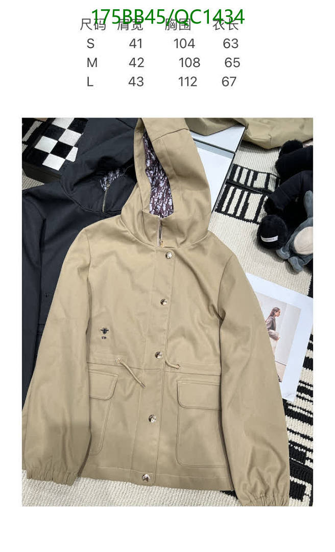 Dior-Clothing Code: QC1434 $: 175USD