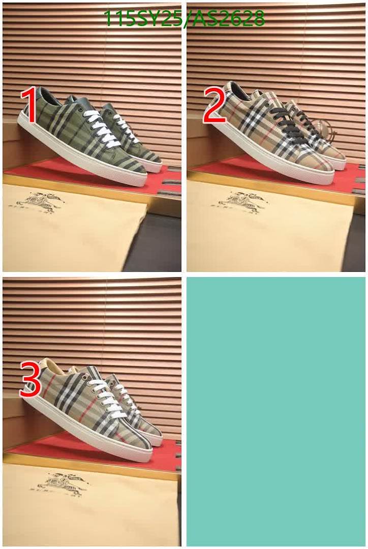 Burberry-Men shoes Code: AS2628 $: 115USD