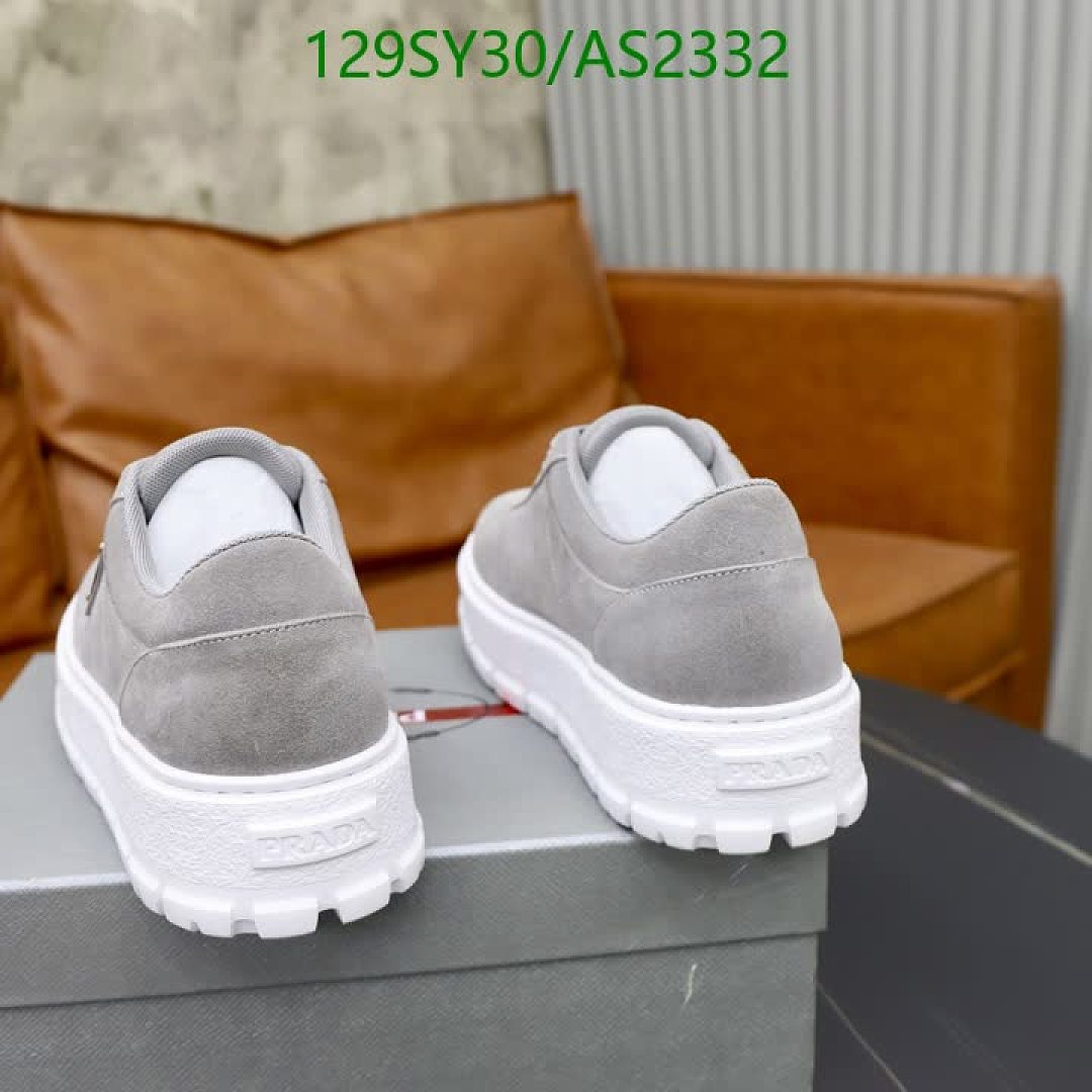 Prada-Men shoes Code: AS2332 $: 129USD