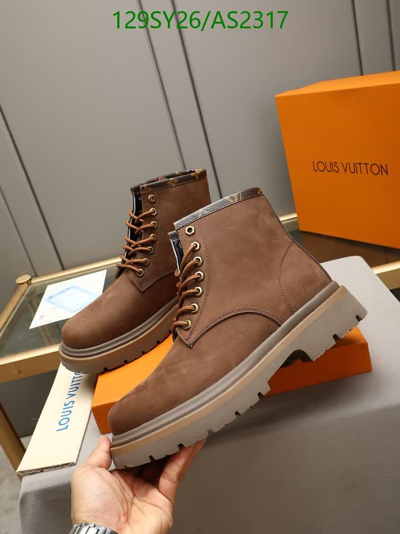 LV-Men shoes Code: AS2317 $: 129USD
