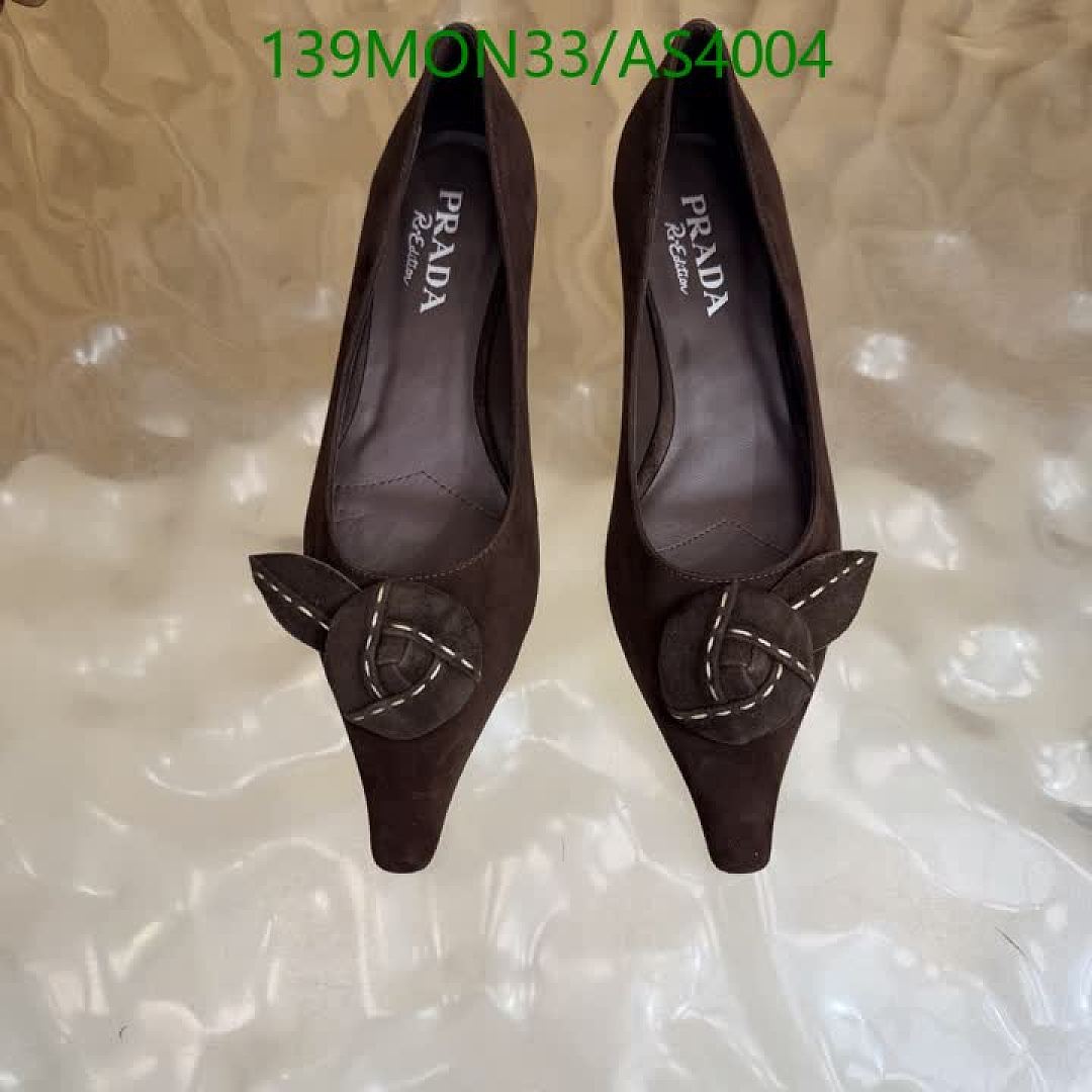 Prada-Women Shoes Code: AS4004 $: 139USD