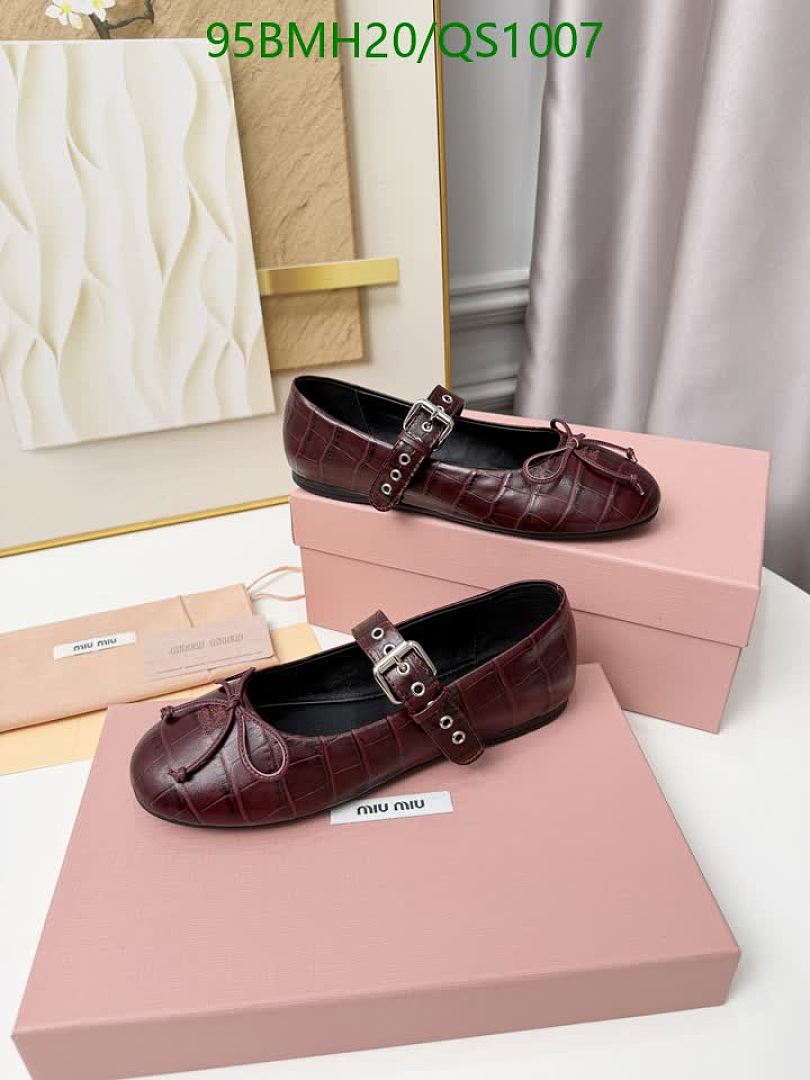Miu Miu-Women Shoes Code: QS1007 $: 95USD