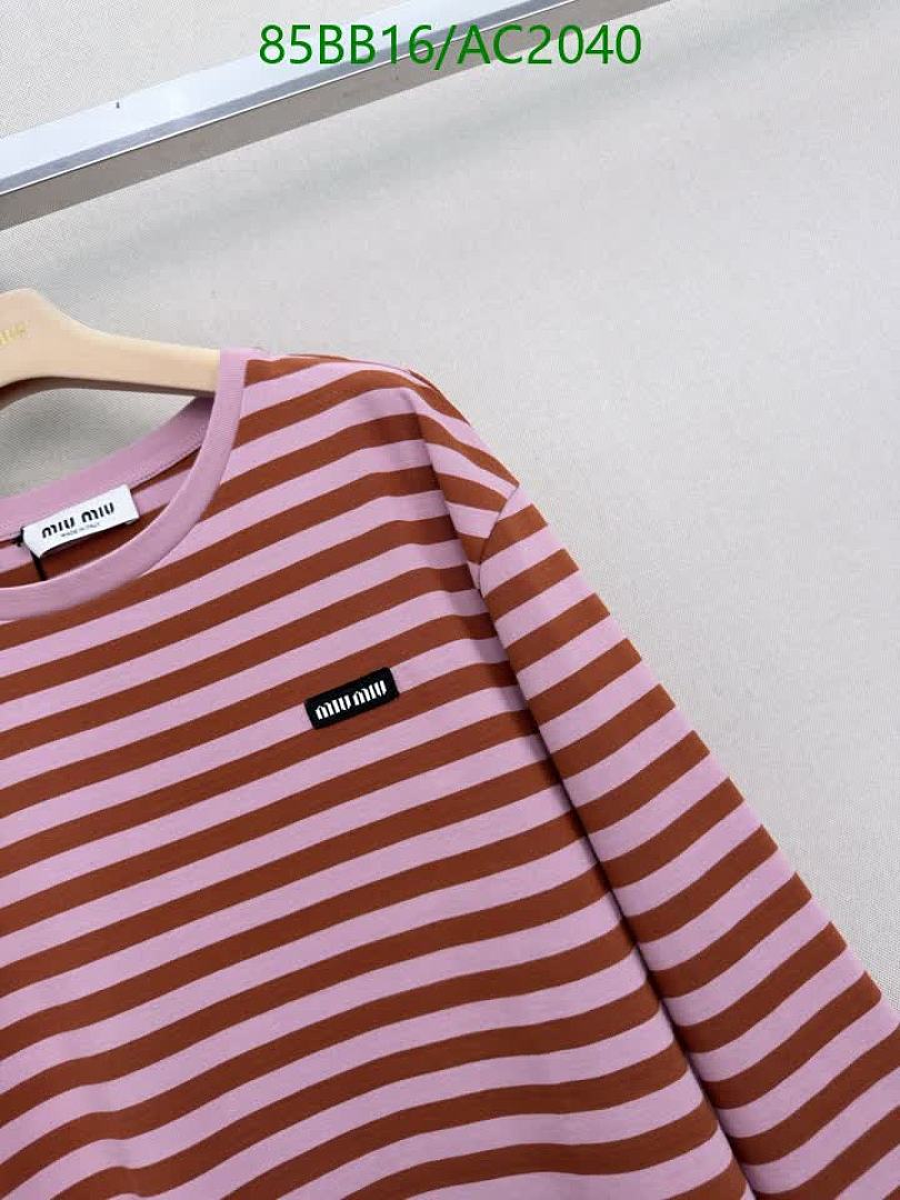 Miu Miu-Clothing Code: AC2040 $: 85USD