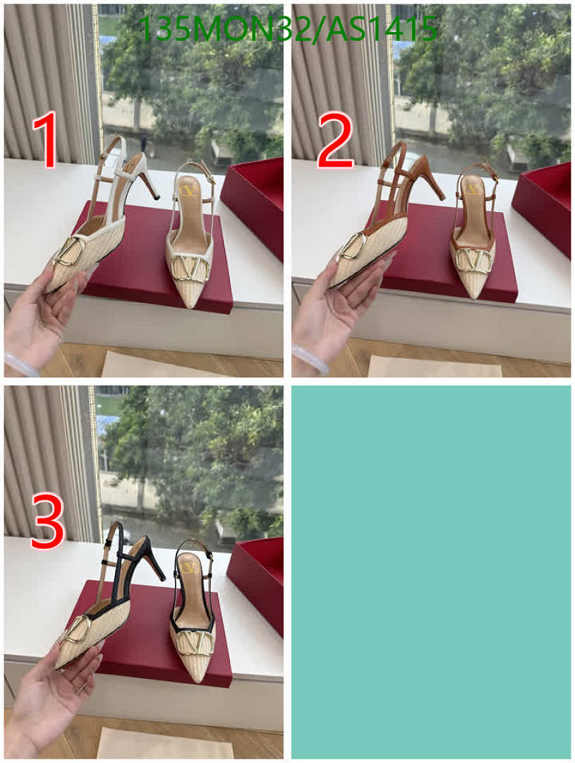 Valentino-Women Shoes Code: AS1415 $: 135USD
