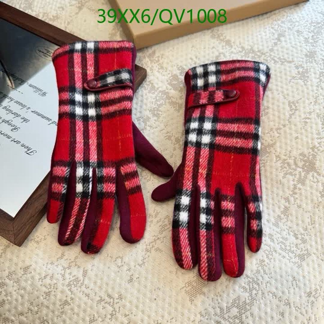 Burberry-Gloves Code: QV1008 $: 39USD
