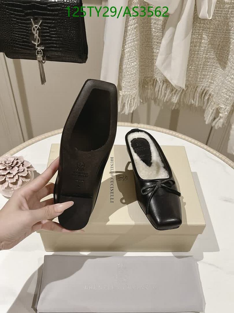 Brunello Cucinelli-Women Shoes Code: AS3562 $: 125USD