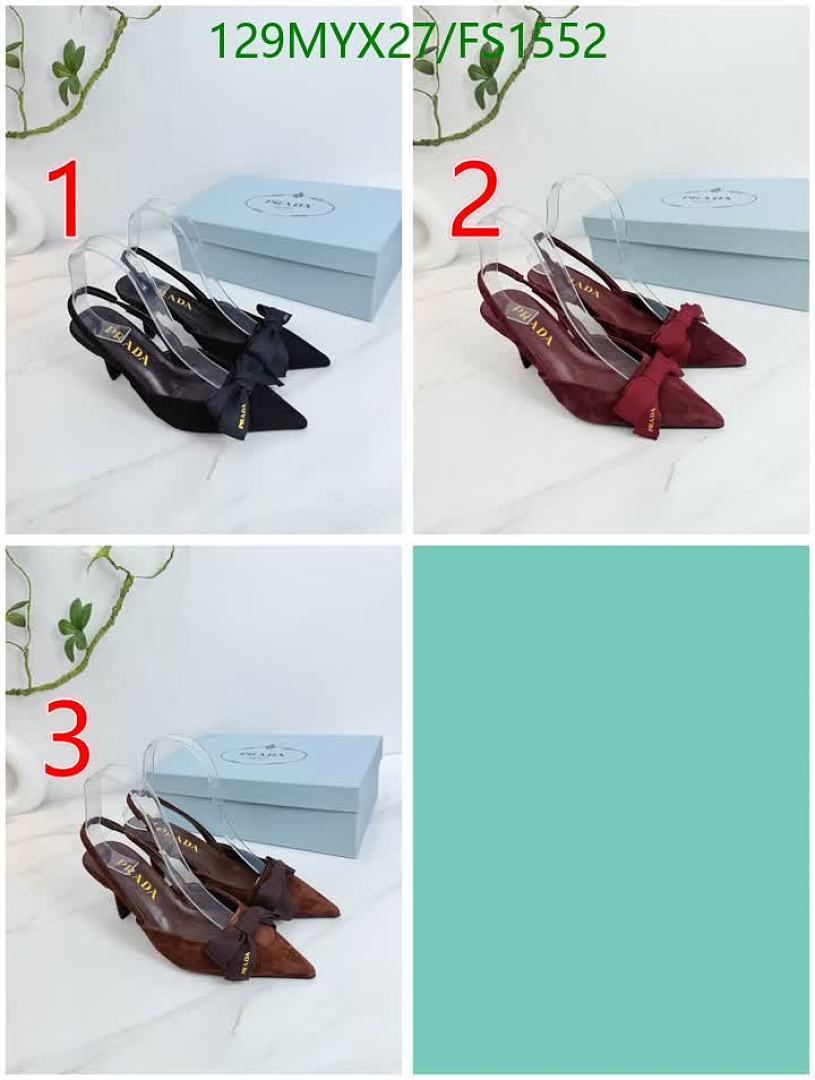 Prada-Women Shoes Code: FS1552 $: 129USD