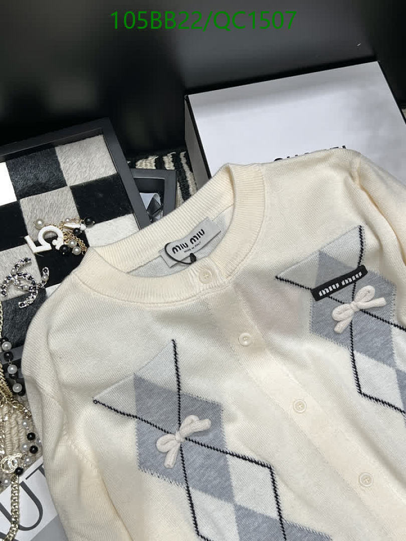 Miu Miu-Clothing Code: QC1507 $: 105USD