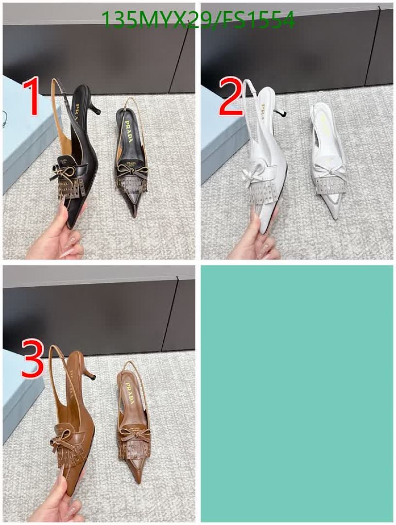 Prada-Women Shoes Code: FS1554 $: 135USD