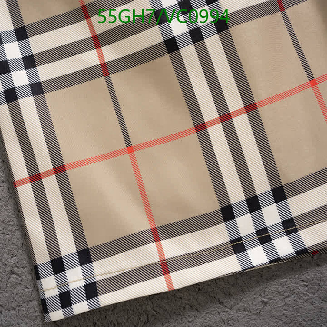 Burberry-Clothing Code: VC0994 $: 55USD
