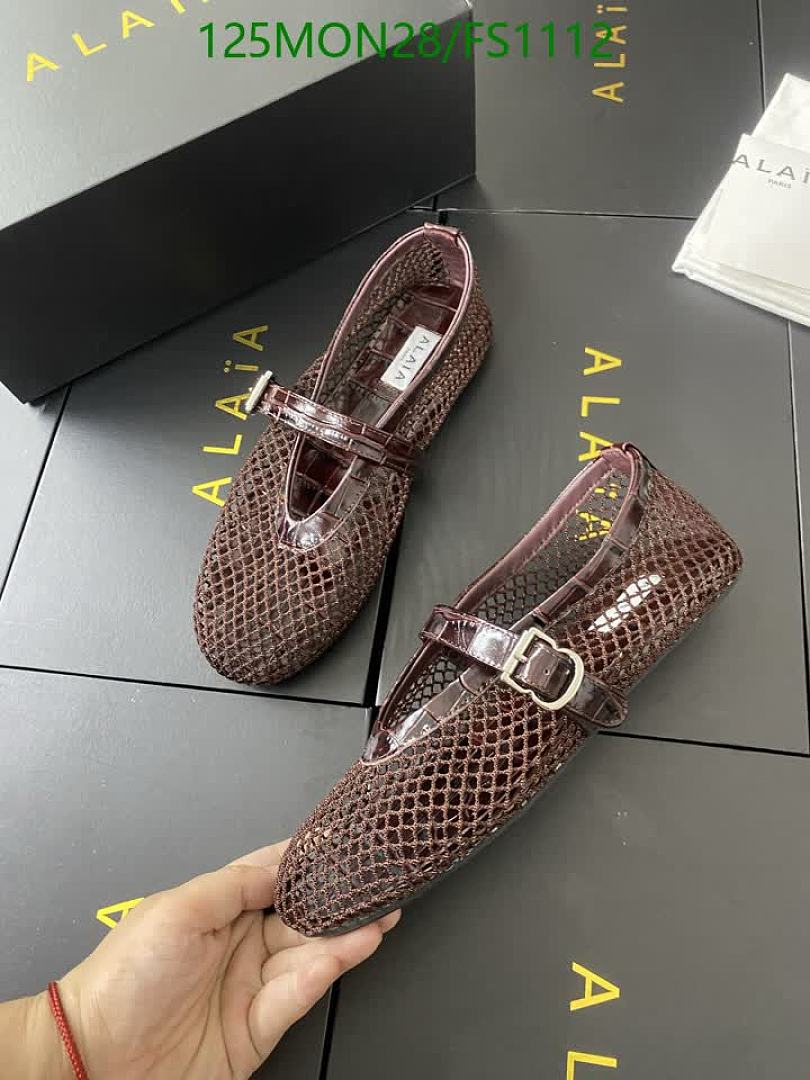 Alaia-Women Shoes Code: FS1112 $: 125USD