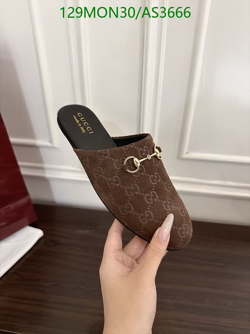 Gucci-Women Shoes Code: AS3666 $: 129USD
