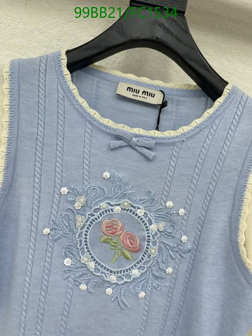 Miu Miu-Clothing Code: FC1534 $: 99USD