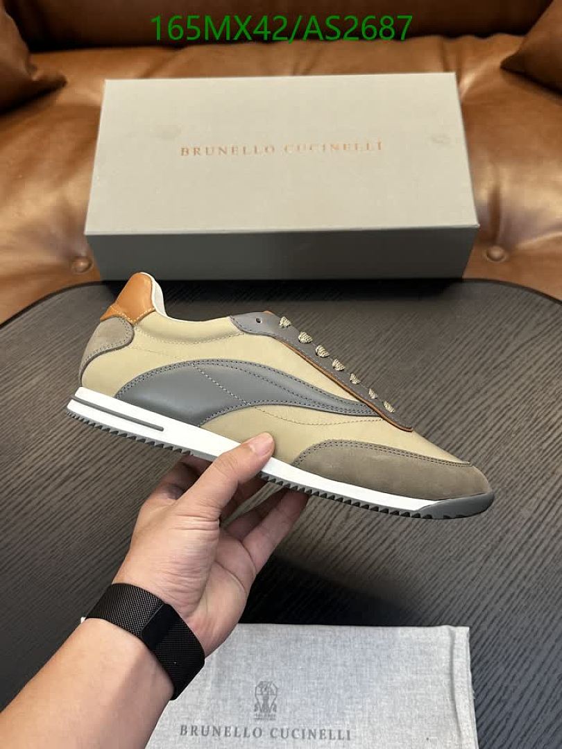 Brunello Cucinelli-Men shoes Code: AS2687 $: 165USD