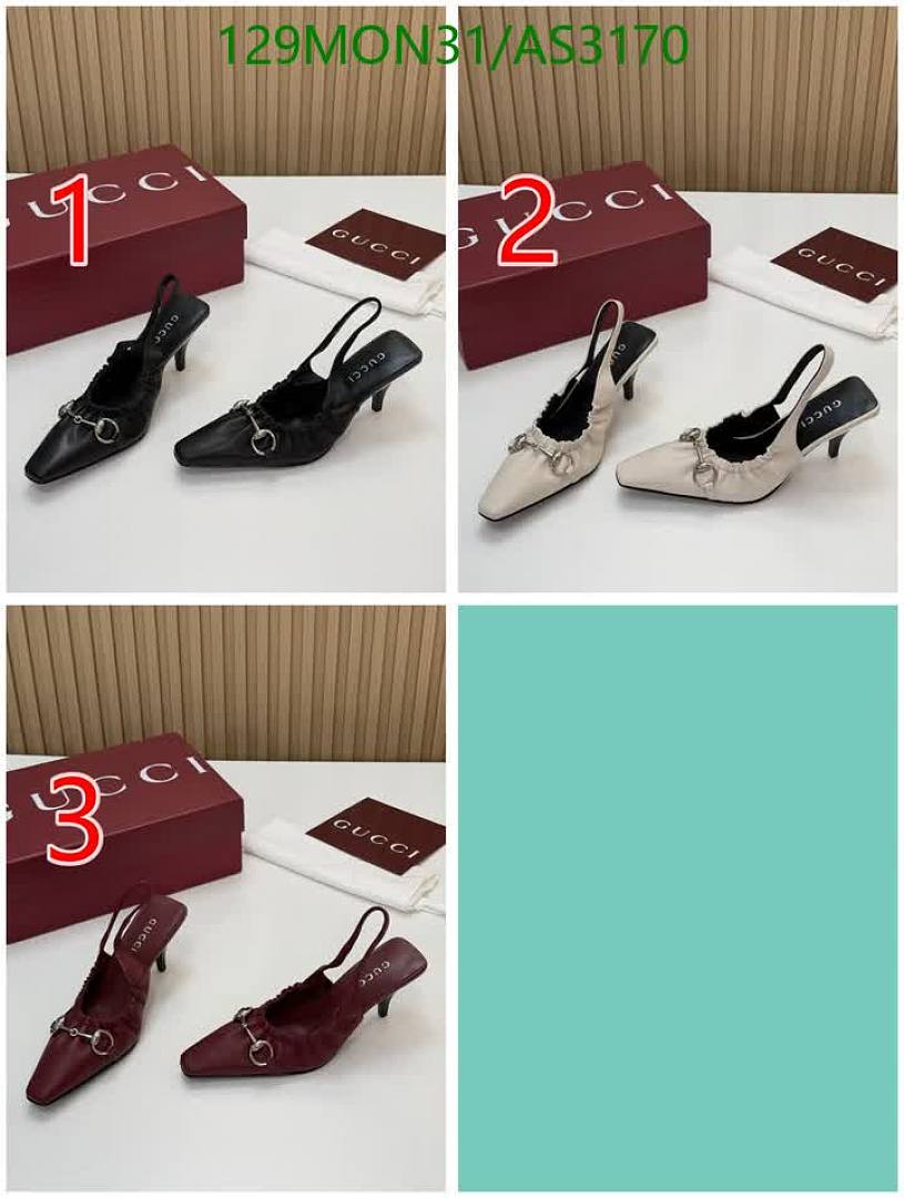 Gucci-Women Shoes Code: AS3170 $: 129USD